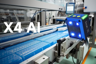 東集X4 AI工業(yè)讀碼器高速讀取鋁塑膜噴碼，助力鋰電池高效產(chǎn)線