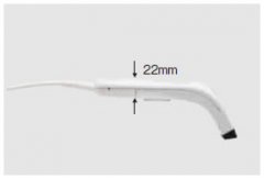 輕質、緊湊型設計，握把厚度22mm，主機重量約85g